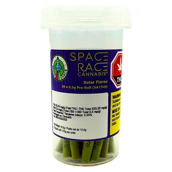 Image for Solar Flares Pre-Roll, cannabis all products by Space Race Cannabis