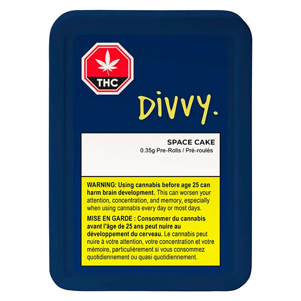 Space Cake Pre-Roll (Pre-Rolls) by Divvy