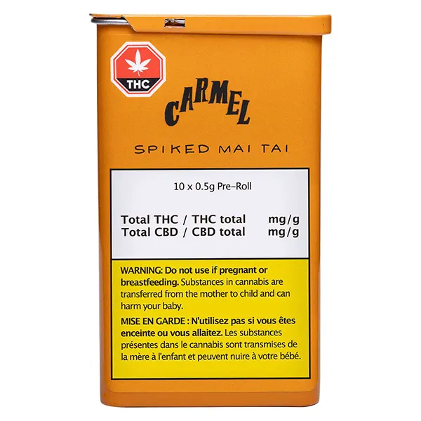 Image for Spiked Mai Tai Pre-Roll, cannabis pre-rolls by Carmel