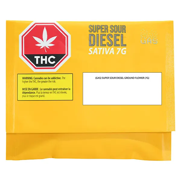 Image for Super Sour Diesel Ground Flower, cannabis milled flower by GAS