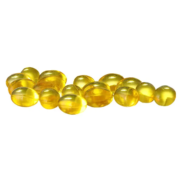 Image for THC 10 Softgels, cannabis capsules, softgels by Glacial Gold