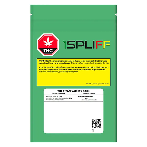 The Titan Variety Pack Pre-Roll (Pre-Rolls) by 1Spliff