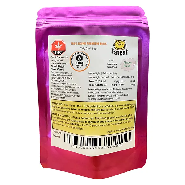 TRUE SKUNK - Premium Buds (Dried Flower) by FatCat