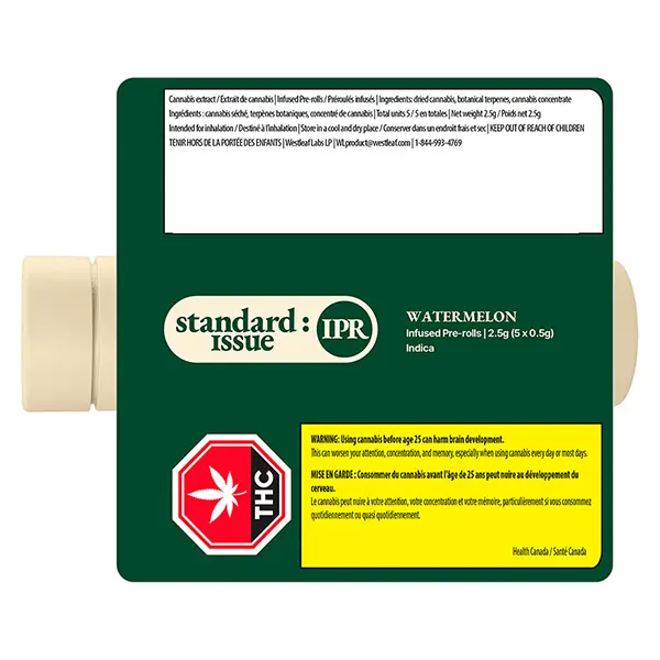 Watermelon Infused Pre-Roll (Pre-Rolls) by Standard Issue