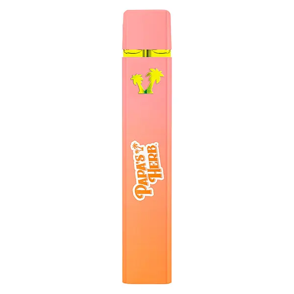 Image for White Peach 95+ Liquid Diamond AIO, cannabis disposable vapes by Papa's Herb