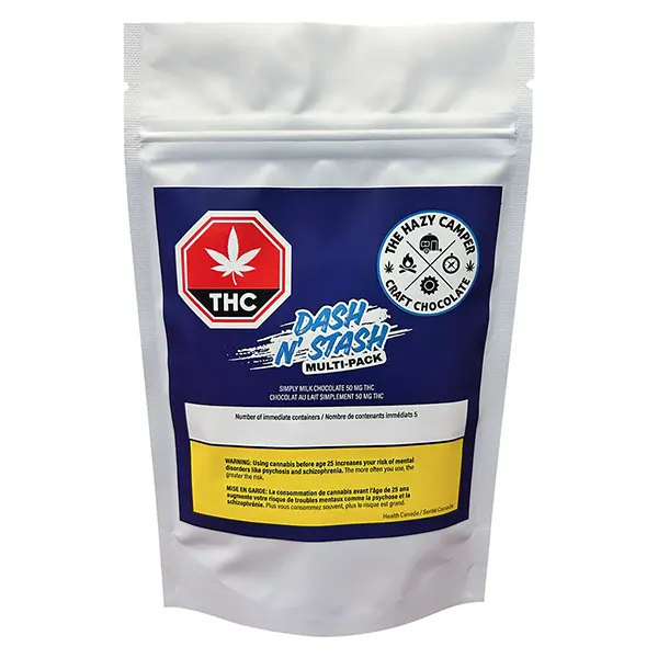 Simply Milk Chocolate 50mg THC (Chocolates) by The Hazy Camper