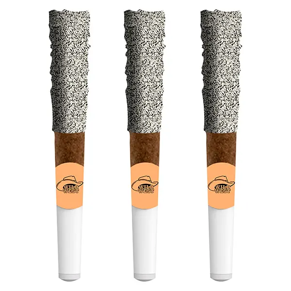 Image for 60+ Peach Pony Diamond Dipped Blunts, cannabis blunts by Wild West