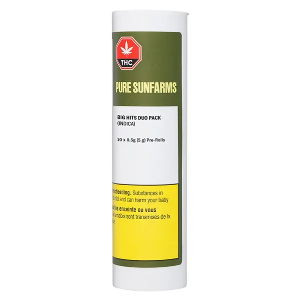 Image for Big Hits Duo Pack Pre-Roll, cannabis pre-rolls by Pure Sunfarms