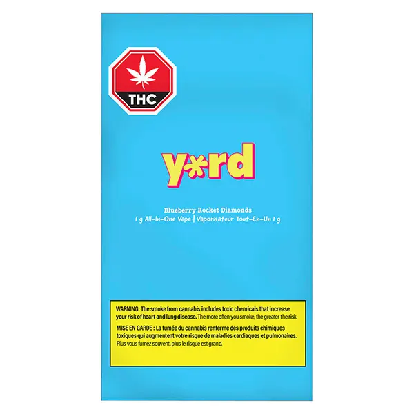 Image for Blueberry Rocket Diamonds All-in-One Vape, cannabis all products by Yard