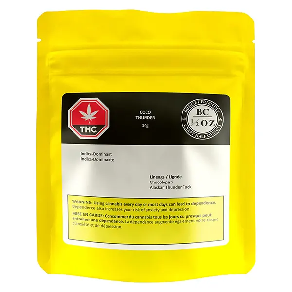 Image for CoCo Thunder, cannabis dried flower by BC OZ