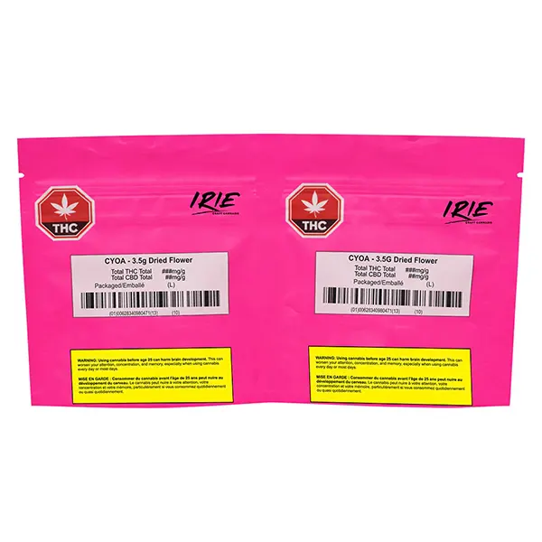 Image for CYOA, cannabis all products by Irie Craft Cannabis
