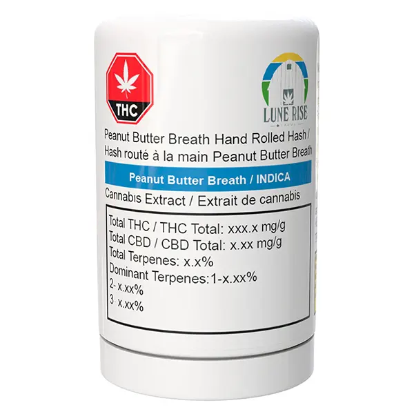Image for Peanut Butter Breath Hand-Rolled Hash, cannabis hash, kief by Persy