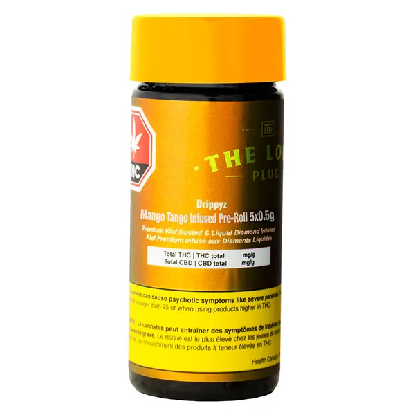 Image for Drippyz Mango Tango Infused Pre-Roll, cannabis pre-rolls by The Loud Plug