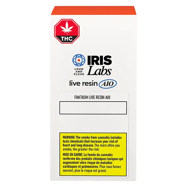 Fantasm 100 Live Resin AIO (Disposable Vapes) by IRIS Labs