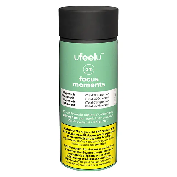 Focus Moments CBD:CBC:CBG (Capsules, Softgels) by ufeelu