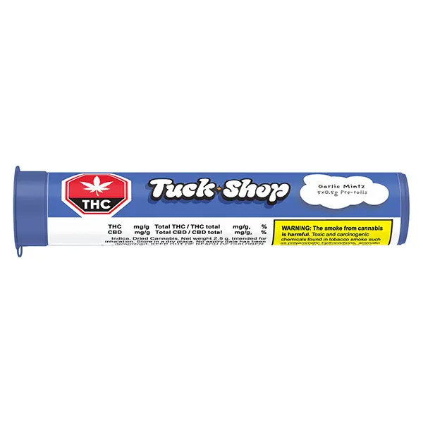 Image for Garlic Mintz Pre-Roll, cannabis pre-rolls by Tuck Shop