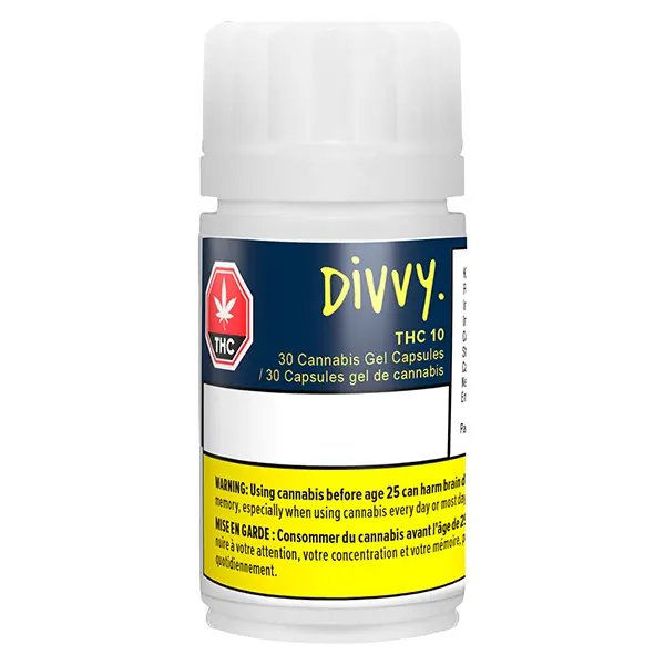 Gels THC 10:0 (Capsules, Softgels) by Divvy