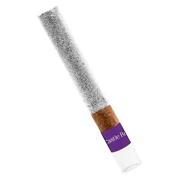 Image for Glazed Apricot Live Resin and Diamond Infused Blunt, cannabis blunts by Castle Rock Farms