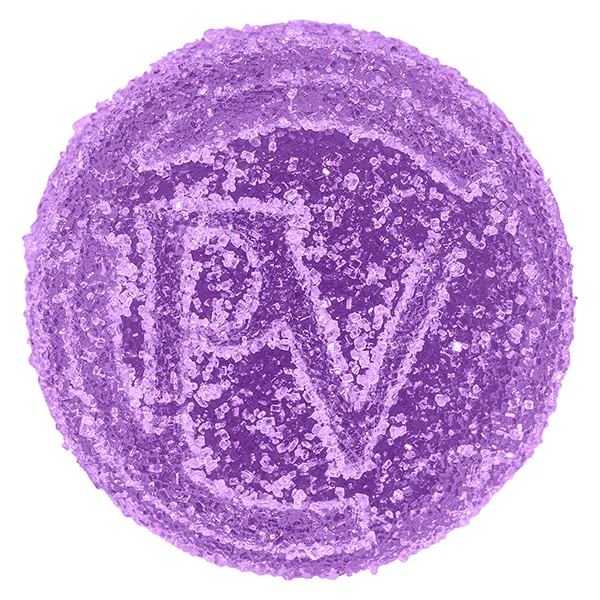 Image for Grape Escape Live Rosin Gummy, cannabis gummies by Platinum