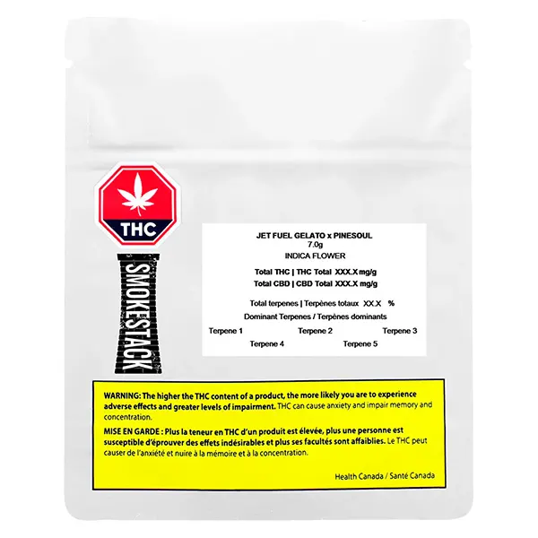 Jet fuel Gelato x Pinesoul (Dried Flower) by Smokestack