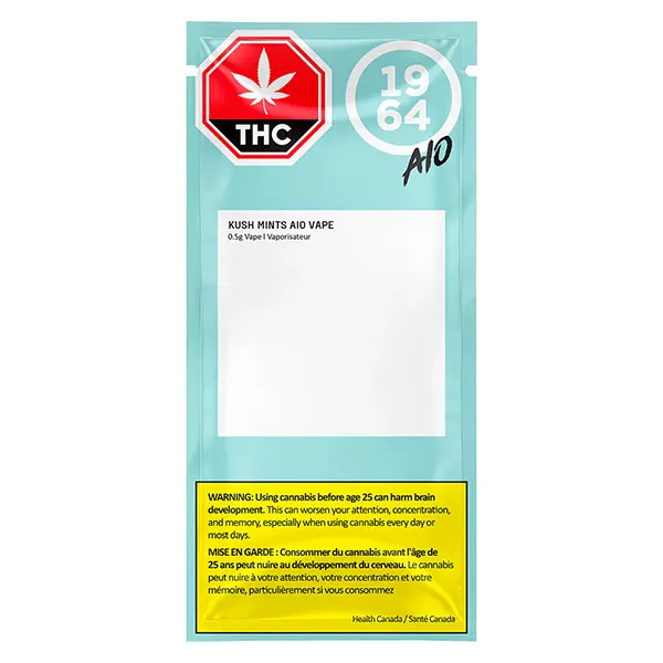 Image for Kush Mints FSE Resin AIO Vape, cannabis disposable vapes by 1964