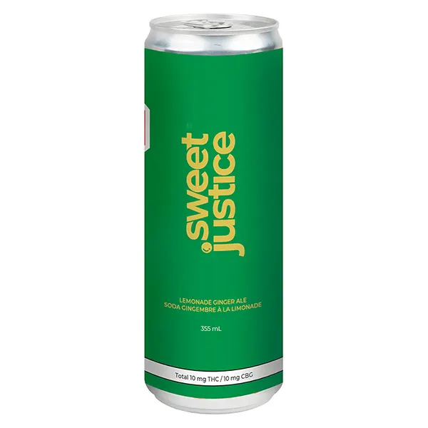 Image for Lemonade Ginger Ale, cannabis all products by Sweet Justice