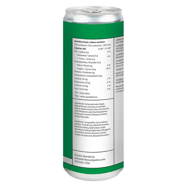 Image for Lemonade Ginger Ale, cannabis all products by Sweet Justice