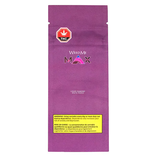Image for Liquid Diamond White Peach 510 Thread Cartridge, cannabis all products by Weed Me