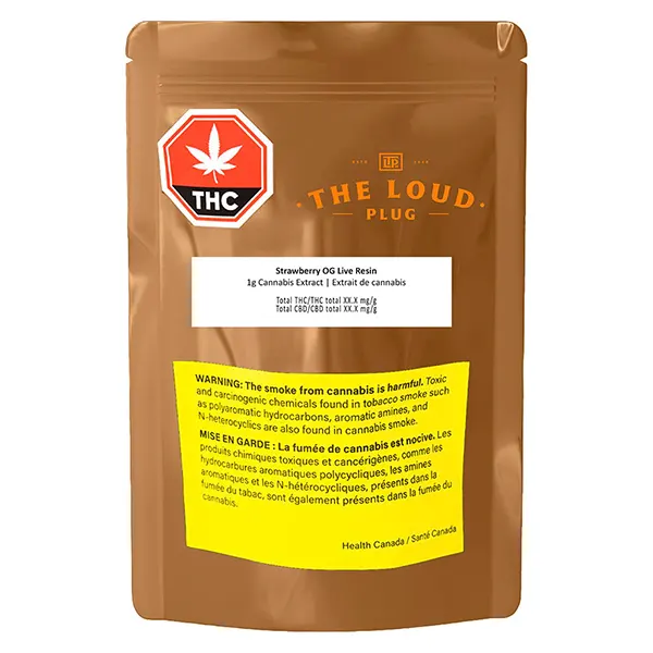 Image for Strawberry OG Live Resin, cannabis resin, rosin by The Loud Plug