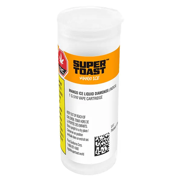 Mango Ice Liquid Diamonds 510 Thread Cartridge (510 Cartridges) by Super Toast