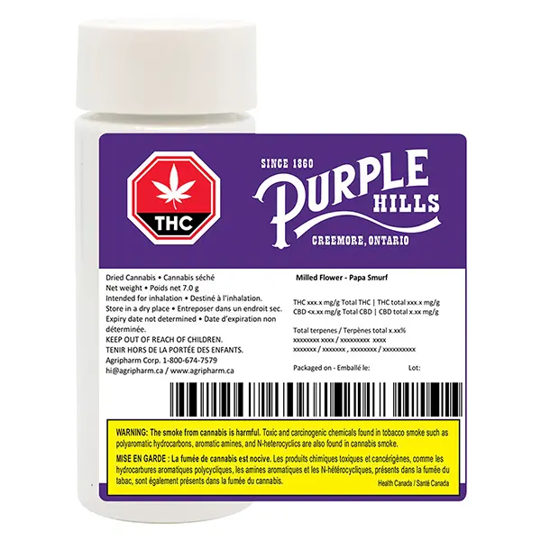Milled Flower - Papa Smurf (Milled Flower) by Purple Hills