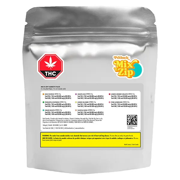 Mix N Zip Variety Oz (Dried Flower) by Potluck