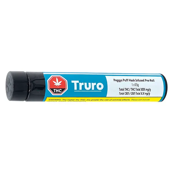 Peggys Puff Hash Infused Pre-Roll (Pre-Rolls) by Truro
