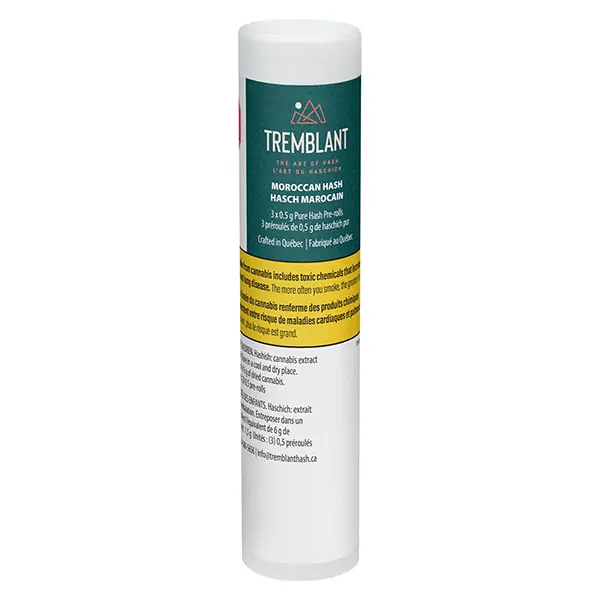 Pure Moroccan Hash Pre-rolls (Pre-Rolls) by Tremblant Cannabis