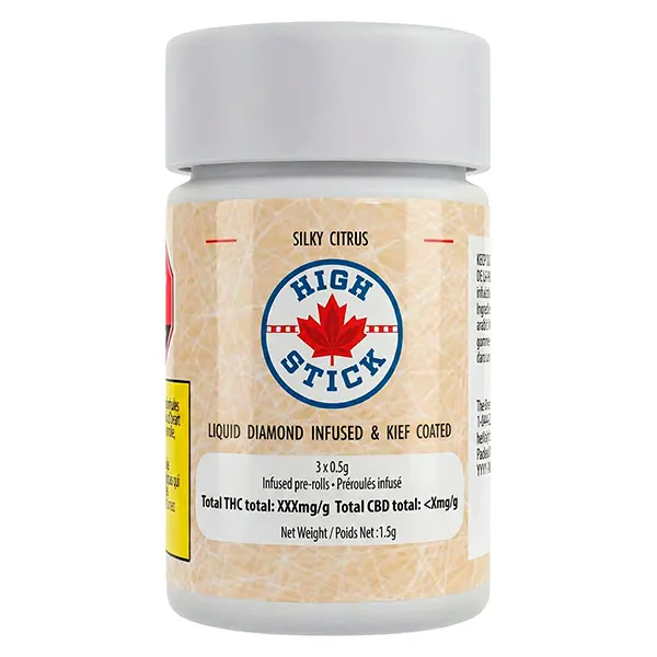 Silky Citrus Infused Pre-Roll (Pre-Rolls) by Highly Dutch Organic