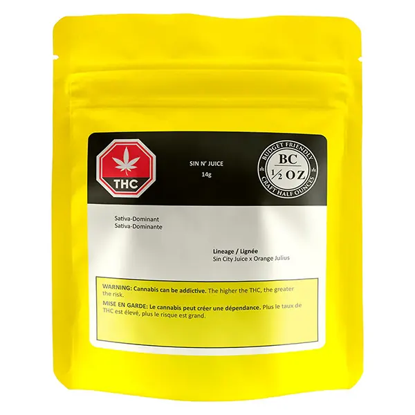 Sin N' Juice (Dried Flower) by BC OZ