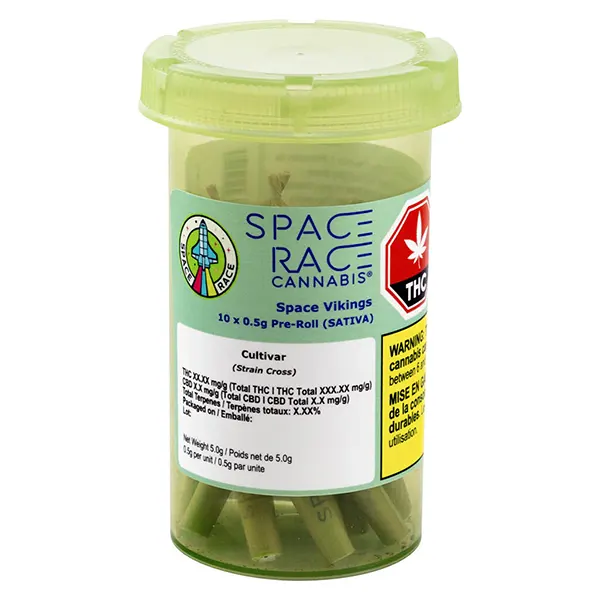 Space Vikings Pre-Roll (Pre-Rolls) by Space Race Cannabis