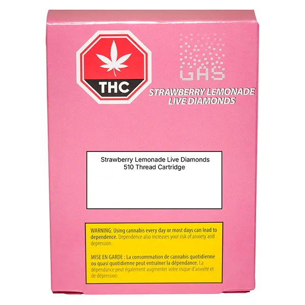 Strawberry Lemonade 510 Live Diamond Cartridge (510 Cartridges) by The Drip