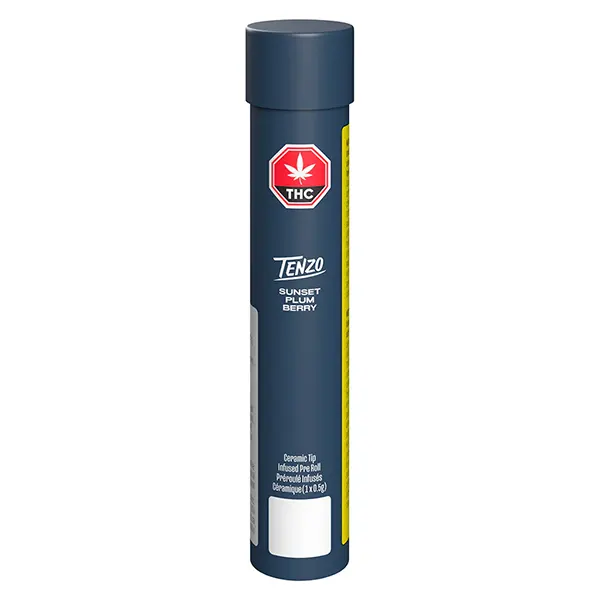 Image for Sunset Plum Berry Ceramic Tip Infused Pre-Roll, cannabis all products by Tenzo