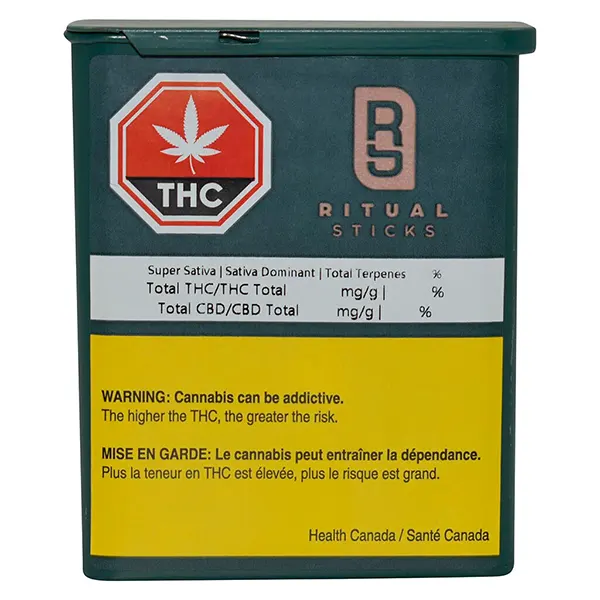 Super Sativa Pre-Roll (Pre-Rolls) by Ritual Green