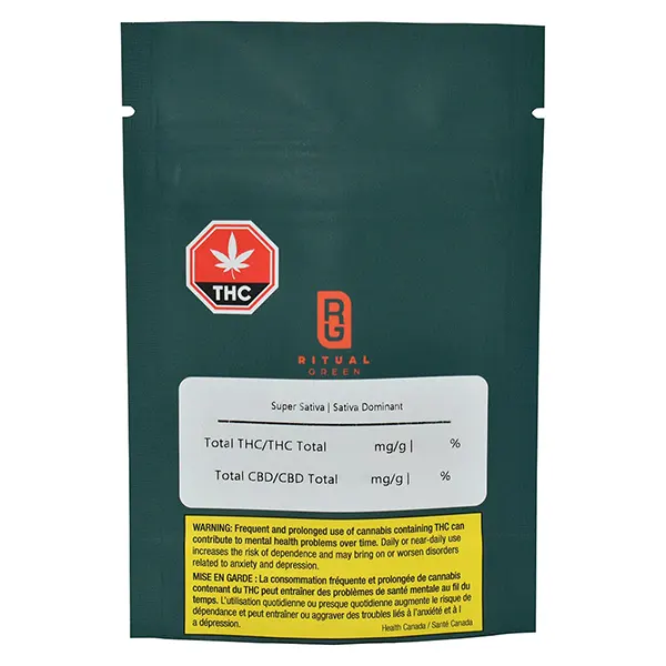 Super Sativa (Dried Flower) by Ritual Green