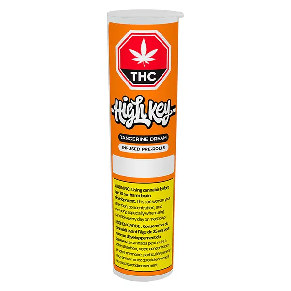 Tangerine Dream Triple Infused Pre-Roll (Pre-Rolls) by High Key
