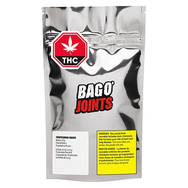 Tropicanna Tangie Tube Style Pre-Roll (Pre-Rolls) by Big Bag O' Buds