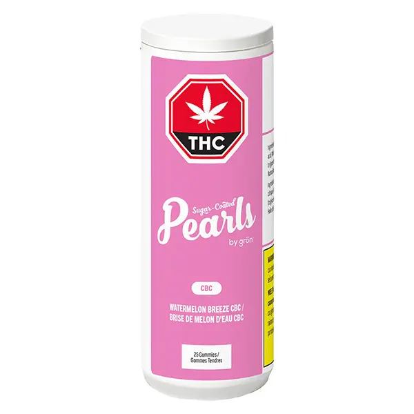 Image for Watermelon Breeze CBC, cannabis gummies by Pearls by Gron