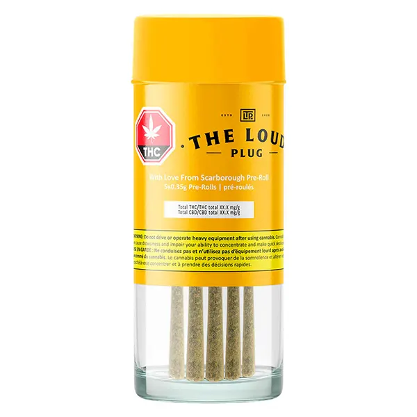 Image for With Love From Scarbourough Pre-Roll, cannabis pre-rolls by The Loud Plug