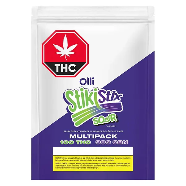 Image for 300 CBN 100 THC Multipack Sour Berry Dreamy Limeade, cannabis edibles by Stikistix
