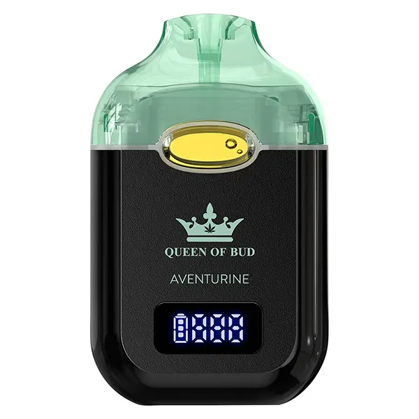 Image for Aventurine Liquid Crystals AIO, cannabis vapes by Queen of Bud