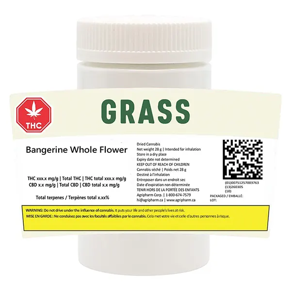 Image for Bangerine, cannabis all products by Grass