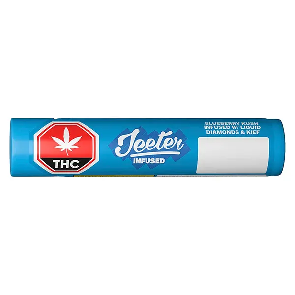 Image for Blueberry Kush Infused Pre-Roll, cannabis pre-rolls by Jeeter