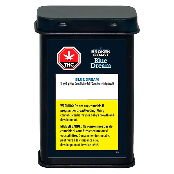 Image for Blue Dream Pre-Roll, cannabis pre-rolls by Broken Coast